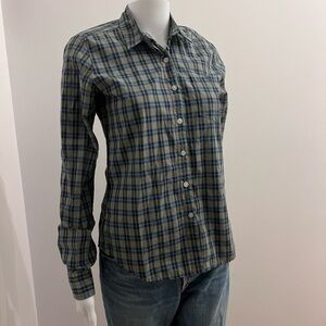 Steven Alan Plaid Button-Up Shirt
